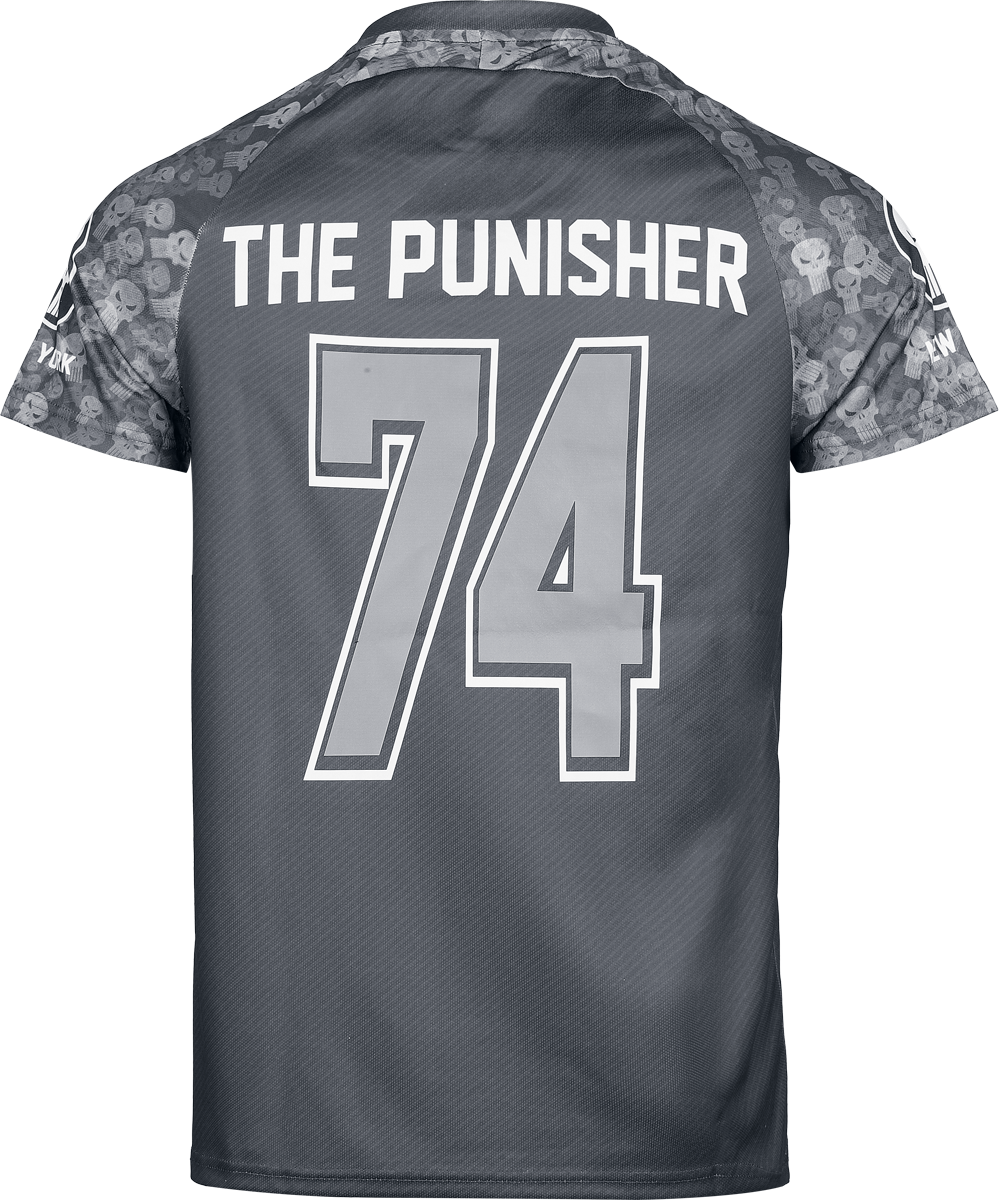 Jersey Disney de The Punisher - è' - Maillot de Foot - S à XXL - pour Homme - noir - The Punisher - View 2