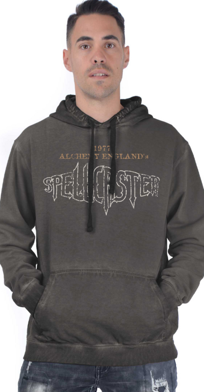Sweat-shirt à capuche  de Alchemy England - Sweat à capuche « Spellcaster » - S à M - pour Homme - anthracite - Alchemy England - View 2