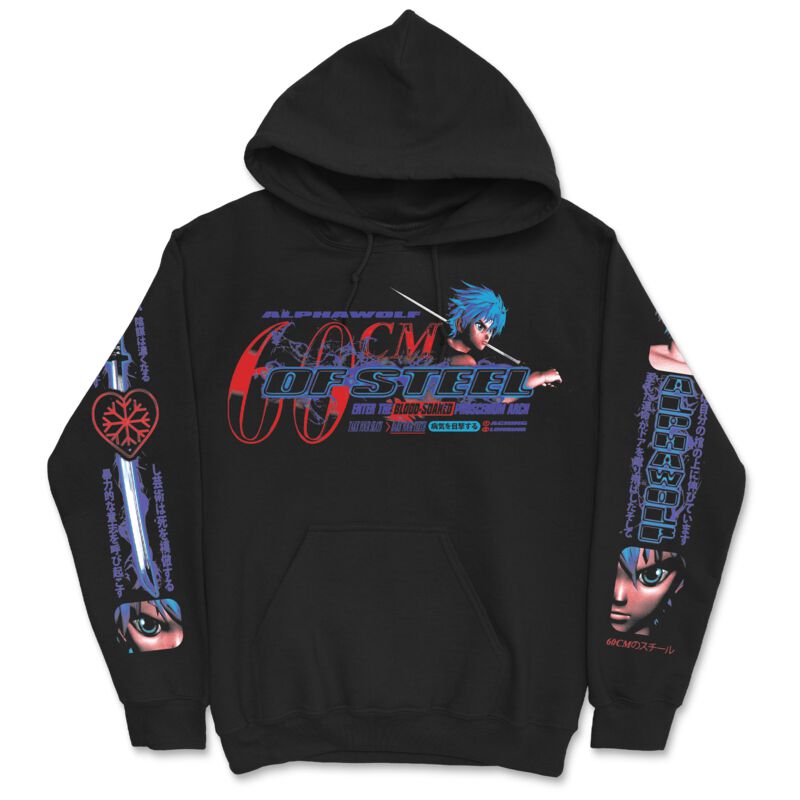 Sweat-shirt à capuche  de Alpha Wolf - The Sickness - S à 3XL - pour Homme - noir - Alpha Wolf