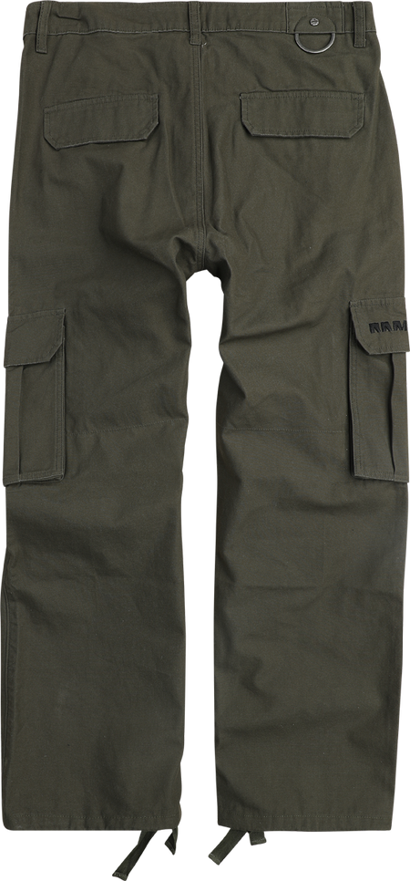 Pantalon Cargo  de Rammstein - Hallomann - S à 3XL - pour Homme - kaki - Rammstein - View 2