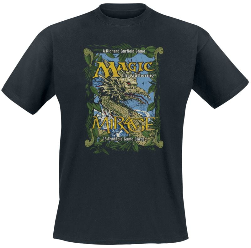 T-Shirt Manches courtes Gaming de Magic The Gathering - Taniwha - S à XXL - pour Homme - noir - Magic The Gathering