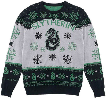 Pull de Noël  de Harry Potter - Serpentard - S à XXL - pour Homme - multicolore - Harry Potter