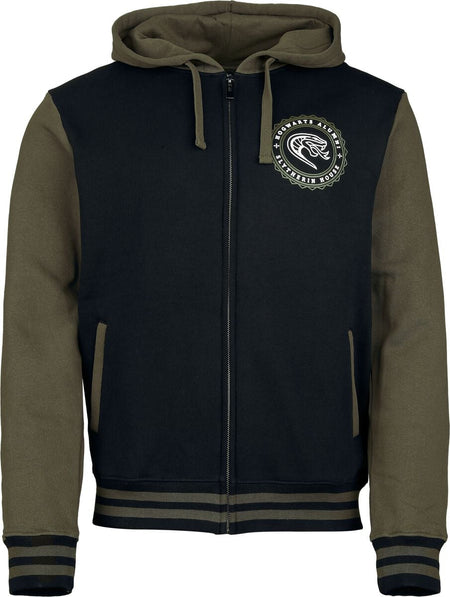 Sweat-shirt zippé à capuche  de Harry Potter - Serpentard - S à XXL - pour Homme - multicolore - Harry Potter