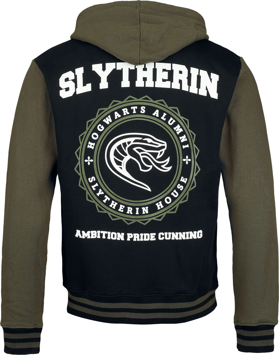 Sweat-shirt zippé à capuche  de Harry Potter - Serpentard - S à XXL - pour Homme - multicolore - Harry Potter - View 2