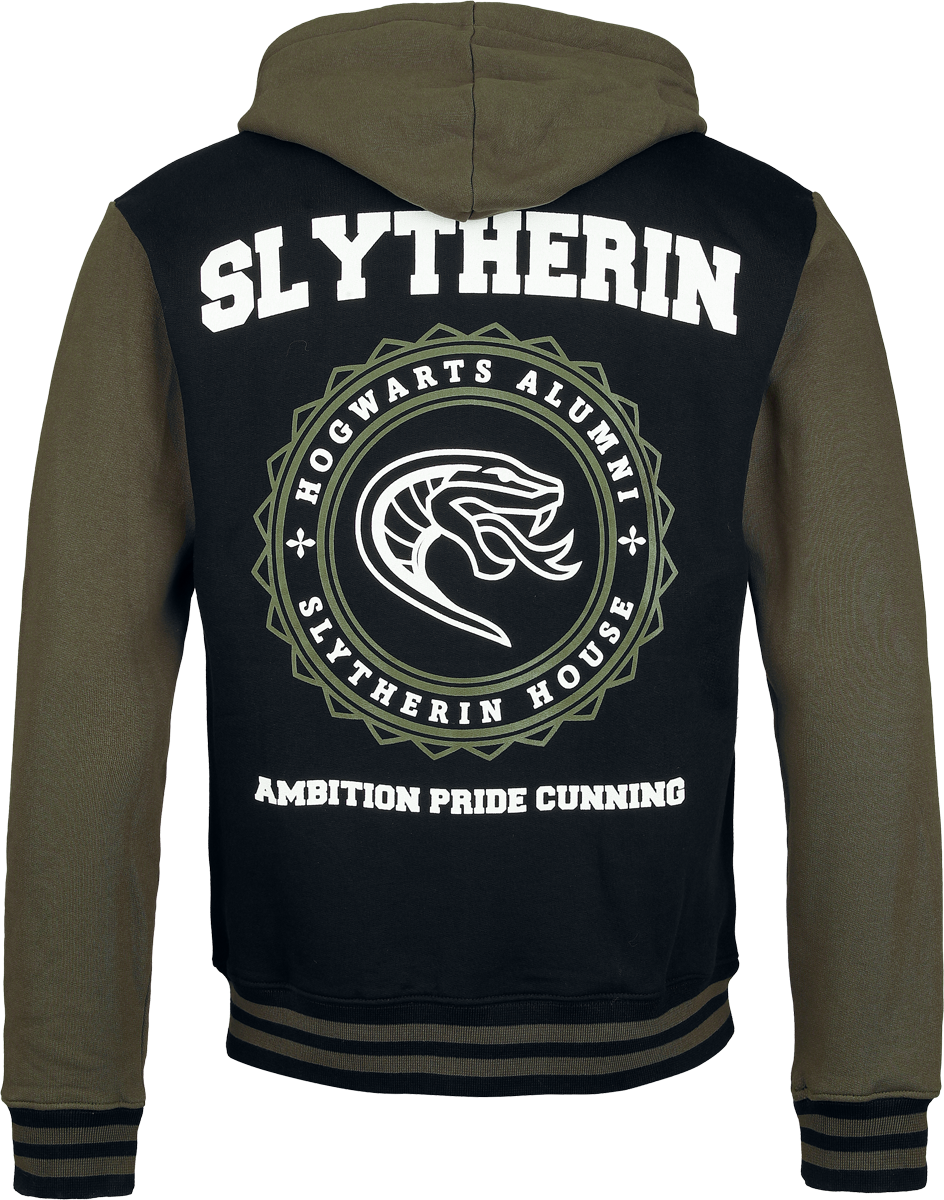 Sweat-shirt zippé à capuche  de Harry Potter - Serpentard - S à XXL - pour Homme - multicolore - Harry Potter - View 2