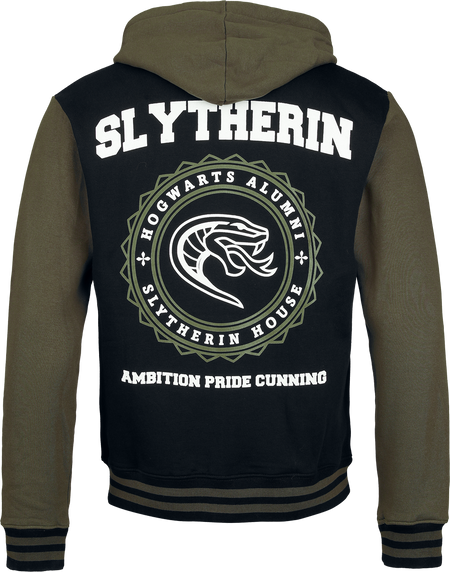 Sweat-shirt zippé à capuche  de Harry Potter - Serpentard - S à XXL - pour Homme - multicolore - Harry Potter - View 2