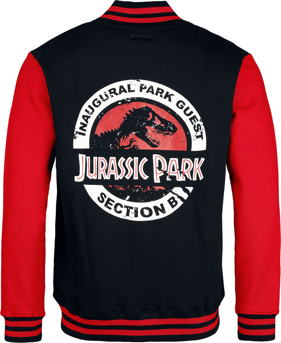 Veste Varsity  de Jurassic Park - Inaugural Park Guest Section B - S à XXL - pour Homme - multicolore - Jurassic Park - View 2