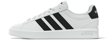 Baskets  de Adidas - GRAND COURT 3.0 - EU411/3 à EU46 - pour Homme - blanc - Adidas - View 2