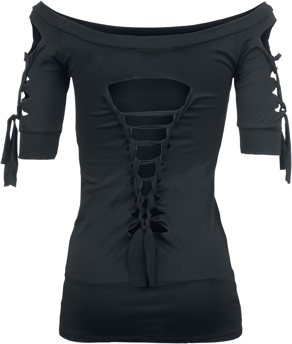 T-Shirt Manches courtes  de Wednesday - Wednesday - Sorrow - S à 4XL - pour Femme - noir - Wednesday