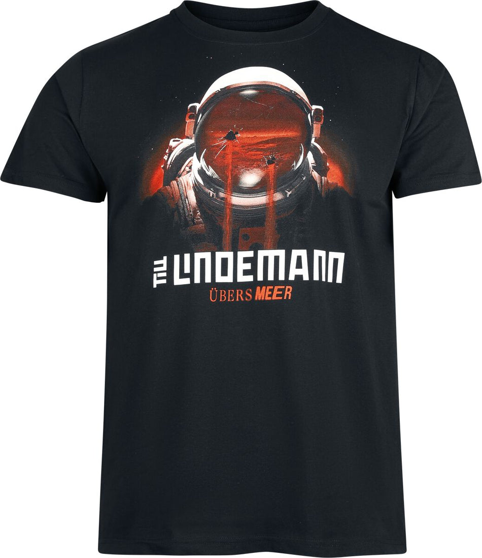 T-Shirt Manches courtes  de Lindemann - Übers Meer - S à XXL - pour Homme - noir - Lindemann
