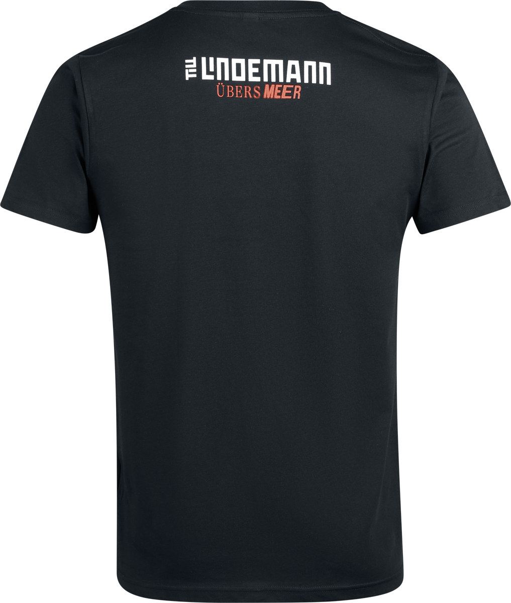 T-Shirt Manches courtes  de Lindemann - Übers Meer - S à XXL - pour Homme - noir - Lindemann - View 2