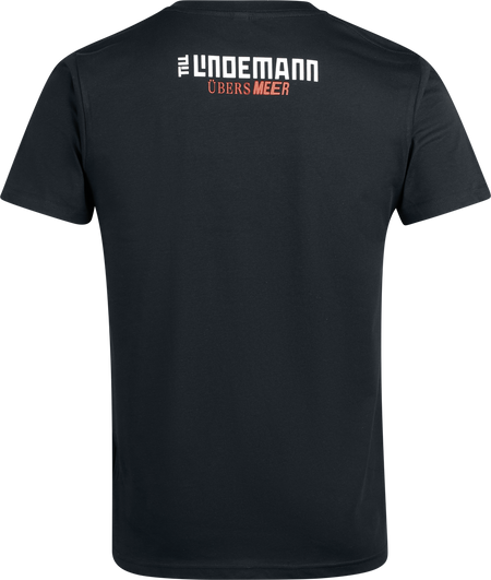 T-Shirt Manches courtes  de Lindemann - Übers Meer - S à XXL - pour Homme - noir - Lindemann - View 2