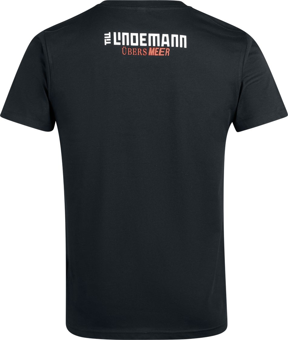 T-Shirt Manches courtes  de Lindemann - Übers Meer - S à XXL - pour Homme - noir - Lindemann - View 2