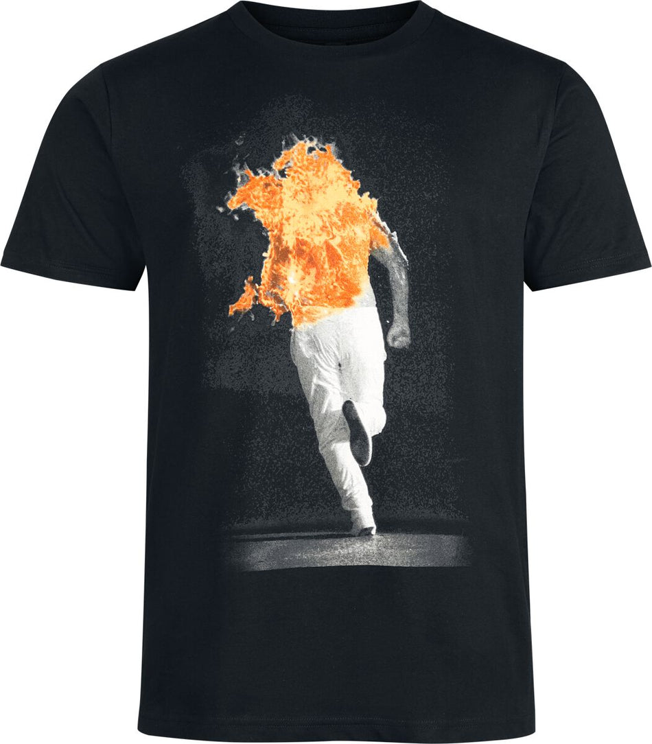 T-Shirt Manches courtes  de Lindemann - Sport Frei - S à 3XL - pour Homme - noir - Lindemann