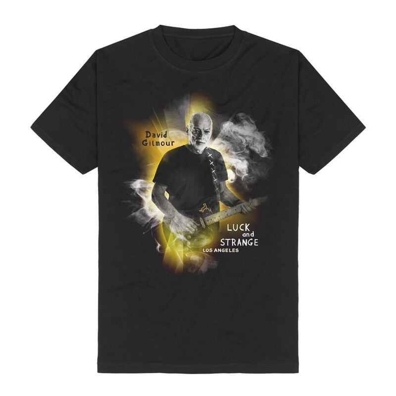T-Shirt Manches courtes  de David Gilmour - Luck And Strange Smoke - S à 3XL - pour Homme - noir - David Gilmour