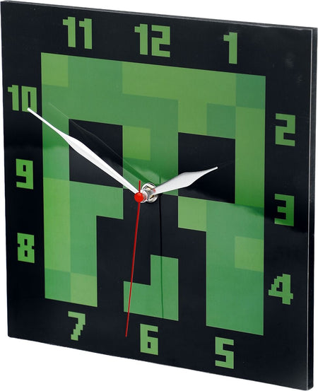 Horloge murale Gaming de Minecraft - Minecraft Creeper - pour Indifférent - multicolore - Minecraft