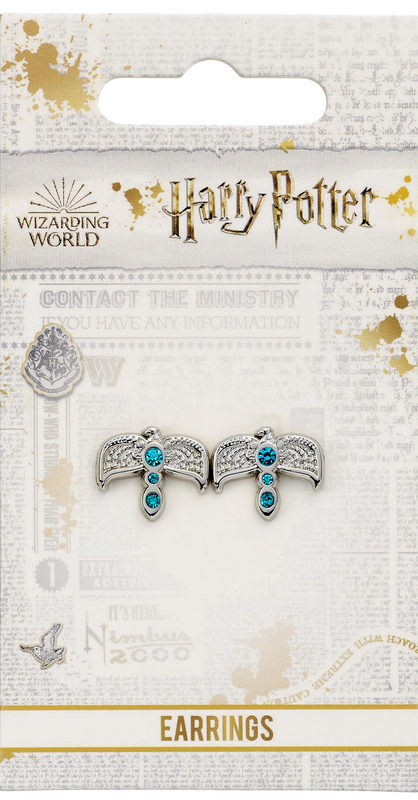 Clous d'oreilles  de Harry Potter - Diadème Serdaigle - pour Unisexe - couleur argent - Harry Potter - View 2