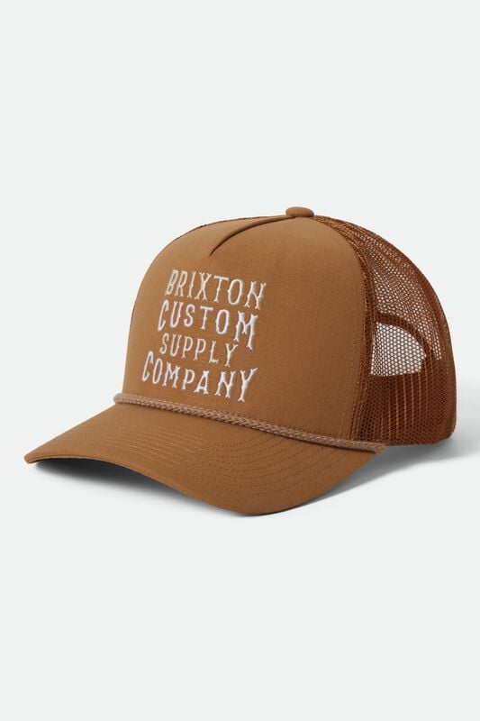 Casquette  de Brixton - Wheaton Netplus - Casquette - pour Homme - marron - brixton