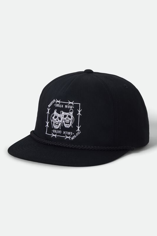 Casquette  de Brixton - Smile now, Smile later - Casquette - pour Homme - noir - brixton
