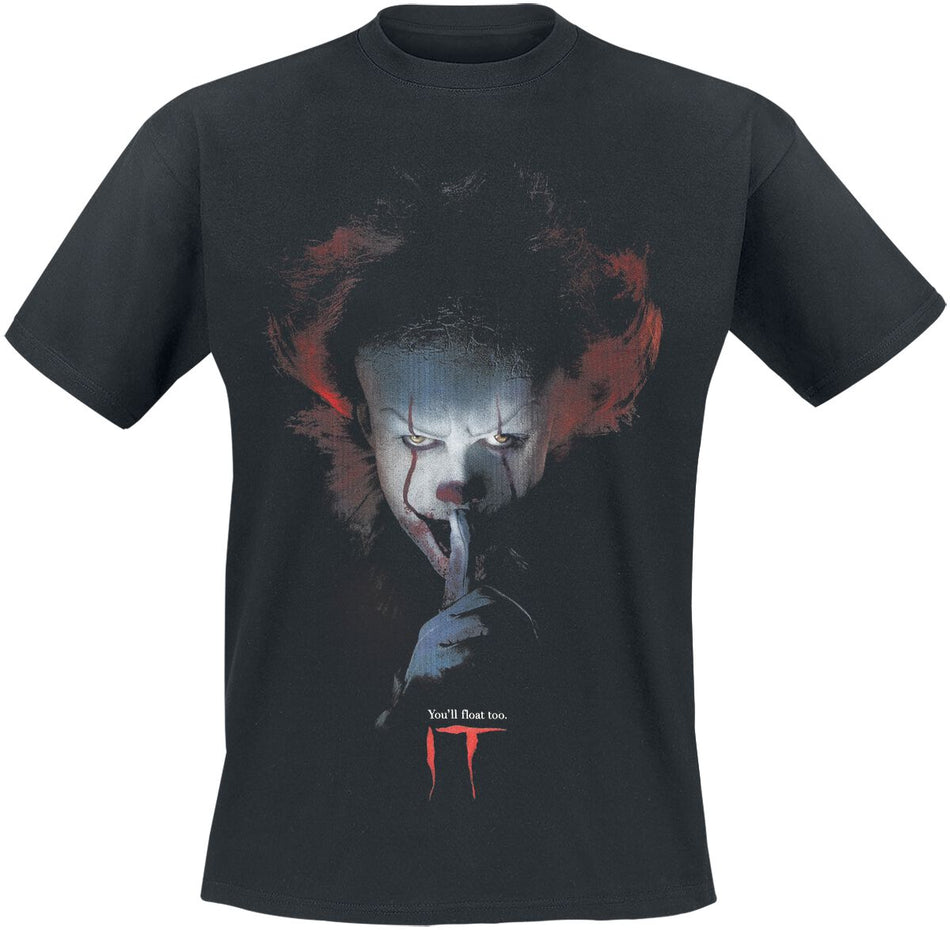 T-Shirt Manches courtes  de ÇA - ÇA - Pennywise - You'll Float Too - S à XXL - pour Homme - noir - ÇA