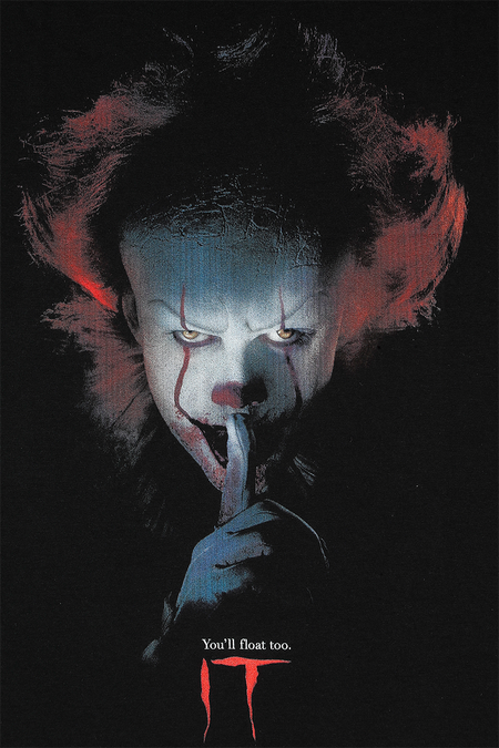 T-Shirt Manches courtes  de ÇA - ÇA - Pennywise - You'll Float Too - S à XXL - pour Homme - noir - ÇA - View 2