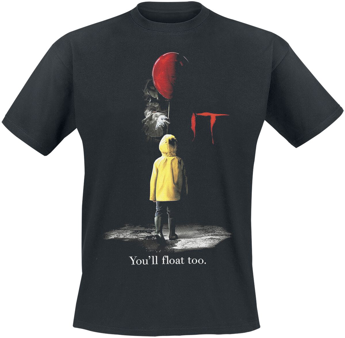 T-Shirt Manches courtes  de ÇA - ÇA - You'll Float Too - S à XXL - pour Homme - noir - ÇA