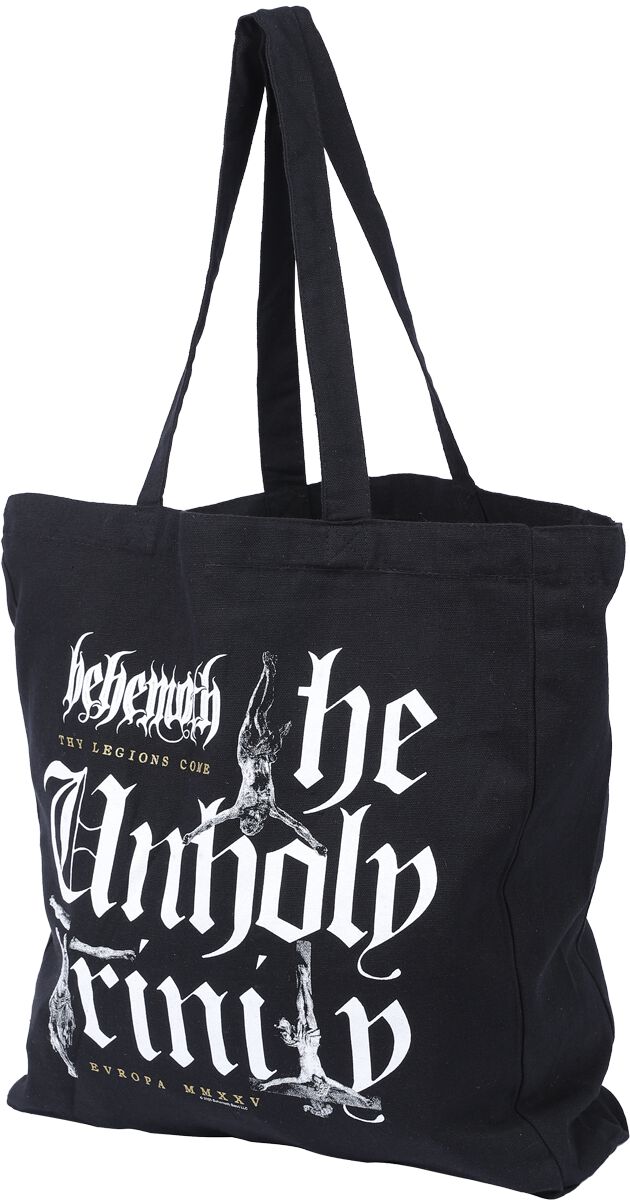Sac En Tissu  de Behemoth - Unholy Stack Tote- The Unholy Trinity Tour 2025 - pour Indifférent - noir - Behemoth