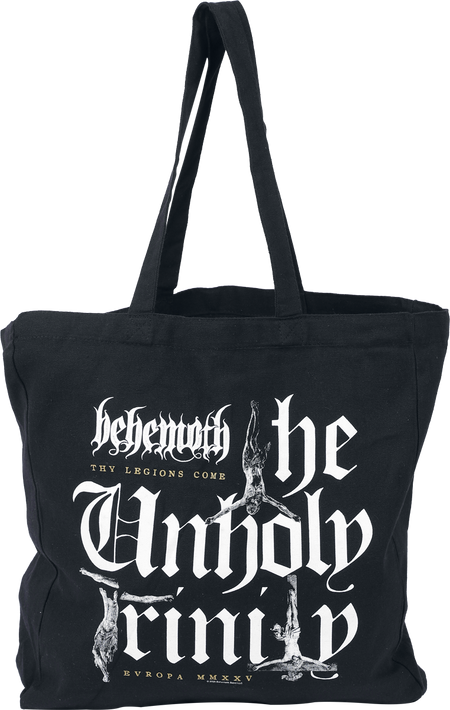 Sac En Tissu  de Behemoth - Unholy Stack Tote- The Unholy Trinity Tour 2025 - pour Indifférent - noir - Behemoth - View 2