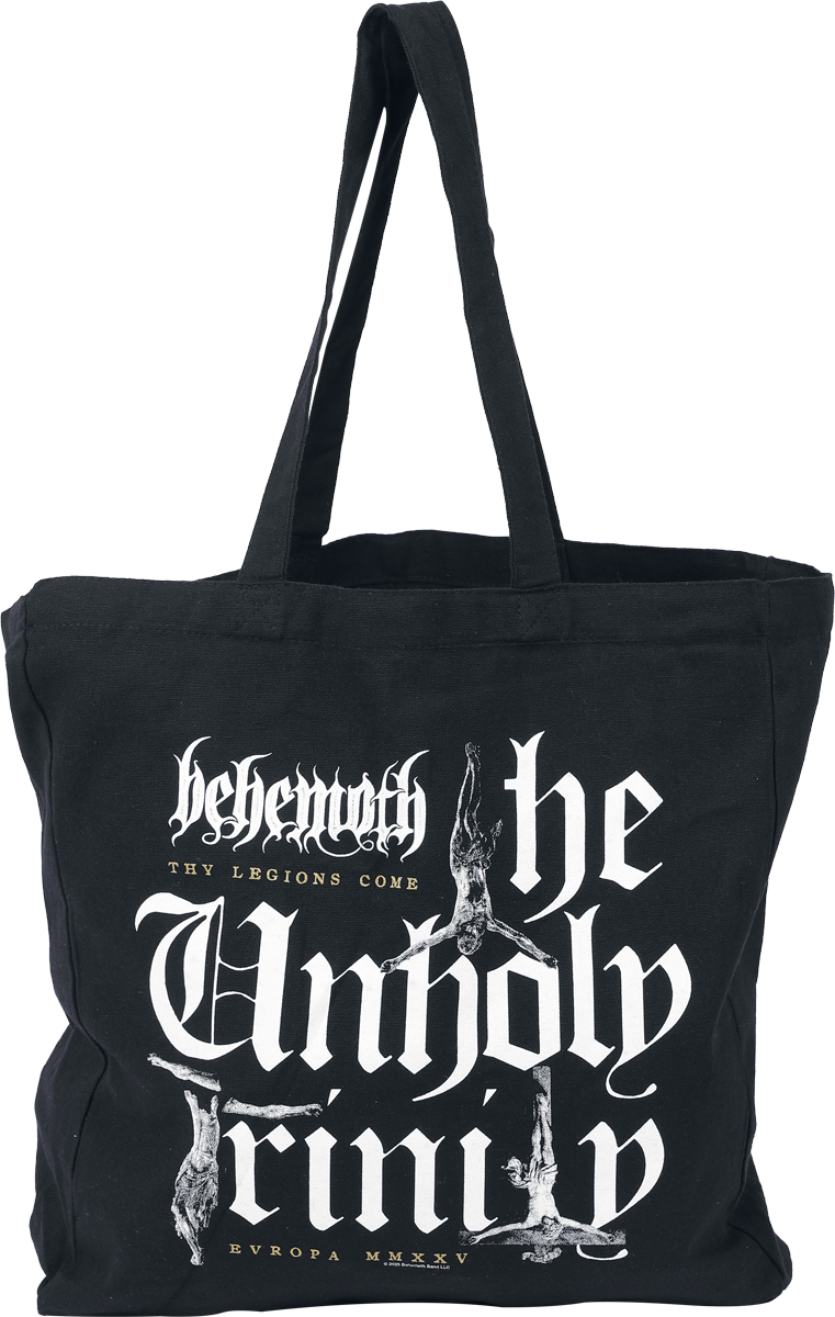 Sac En Tissu  de Behemoth - Unholy Stack Tote- The Unholy Trinity Tour 2025 - pour Indifférent - noir - Behemoth - View 2