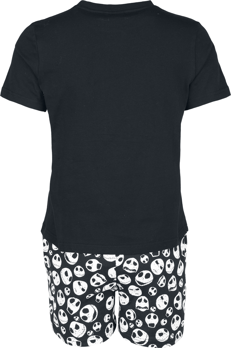 Pyjama Disney de L'Étrange Noël De Monsieur Jack - Jack - S à 3XL - pour Femme - noir - L'Étrange Noël De Monsieur Jack - View 2