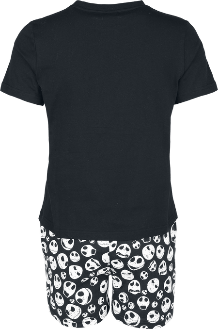 Pyjama Disney de L'Étrange Noël De Monsieur Jack - Jack - S à 3XL - pour Femme - noir - L'Étrange Noël De Monsieur Jack - View 2