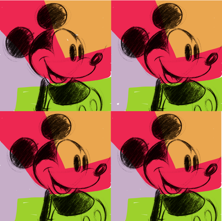 Jersey Disney de Mickey & Minnie Mouse - Art Studio - S à 3XL - pour Homme - noir - Mickey & Minnie Mouse - View 2