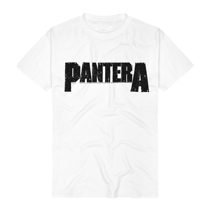 T-Shirt Manches courtes  de Pantera - Logo - S à 3XL - pour Homme - blanc - Pantera