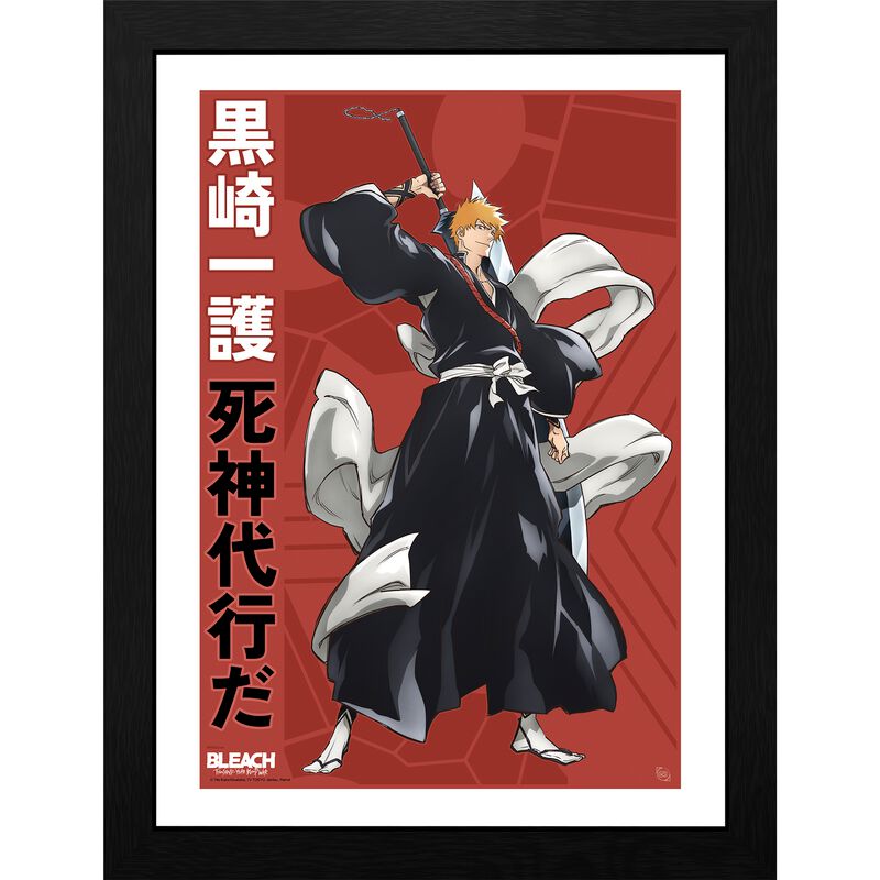 Photo encadrée  de Bleach - Ichigo - pour Unisexe - coloré - Bleach