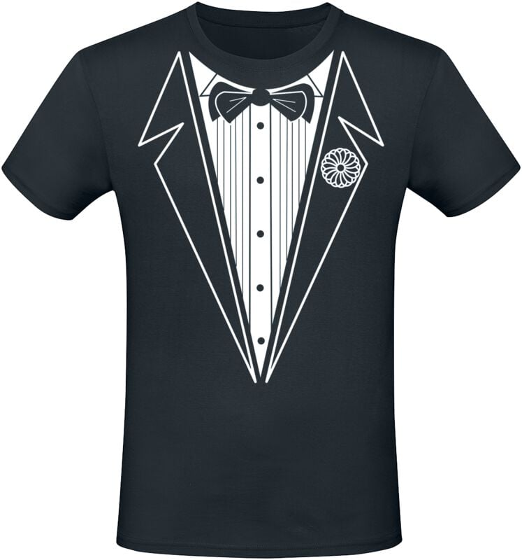 T-Shirt Manches courtes Fun de Alkohol & Party - Smoking - M à 3XL - pour Homme - noir - Alkohol & Party