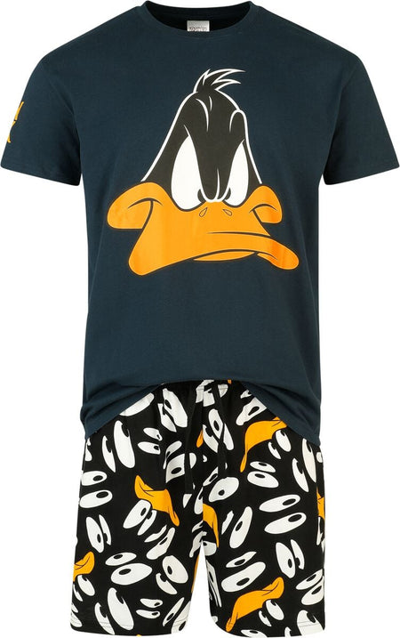 Pyjama  de Looney Tunes - Insane Duffy Duck - S à 3XL - pour Homme - multicolore - Looney Tunes