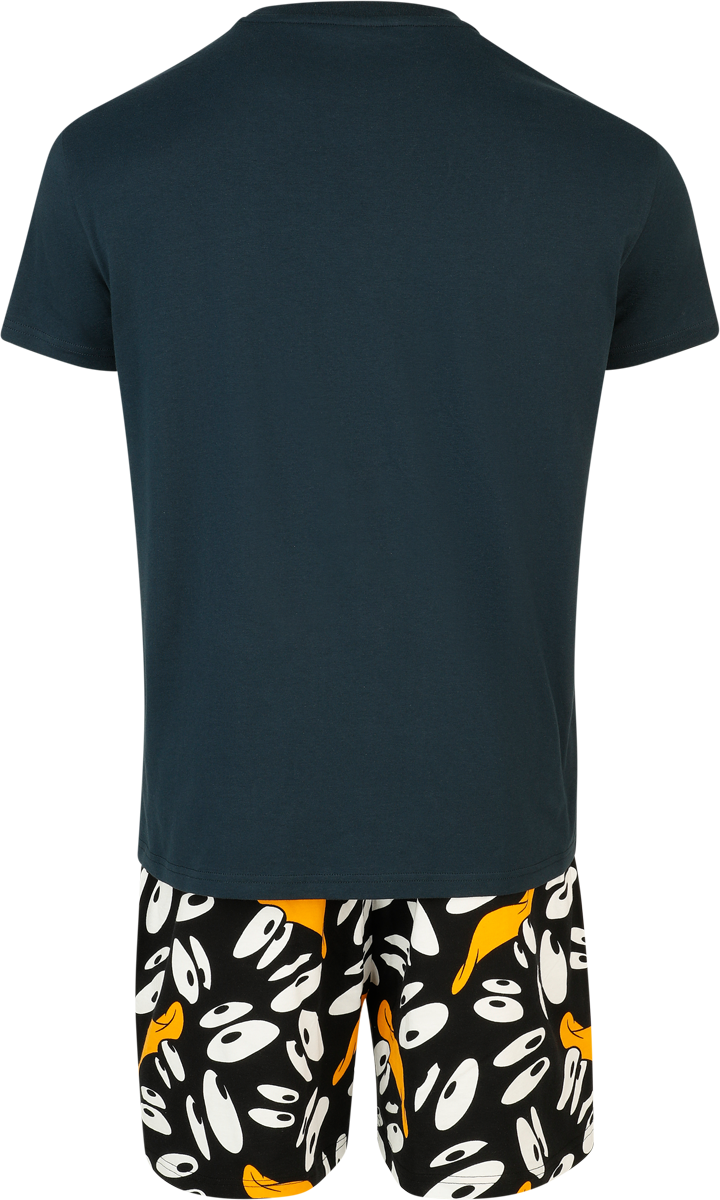 Pyjama  de Looney Tunes - Insane Duffy Duck - S à 3XL - pour Homme - multicolore - Looney Tunes - View 2