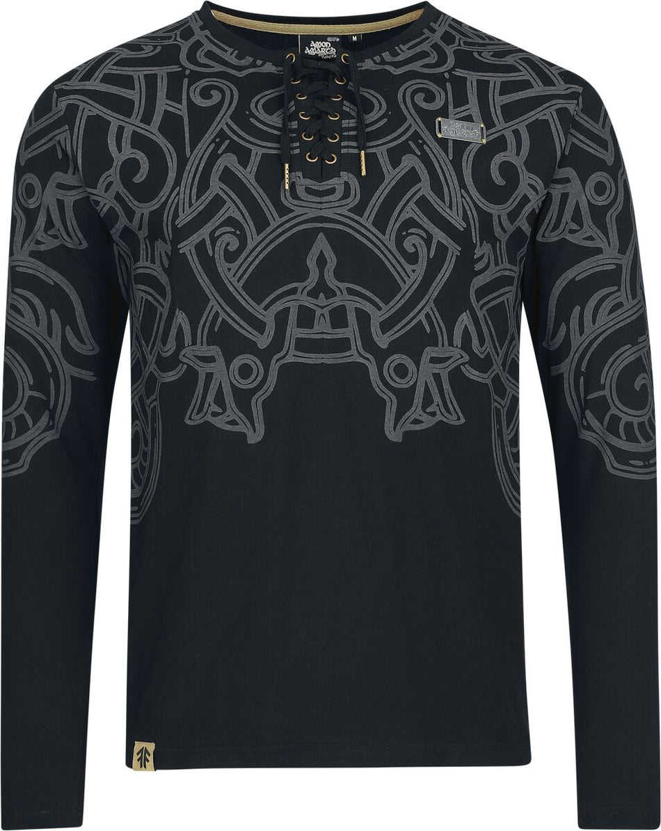 T-shirt manches longues  de Amon Amarth - EMP Signature Collection - M à 3XL - pour Homme - noir - Amon Amarth