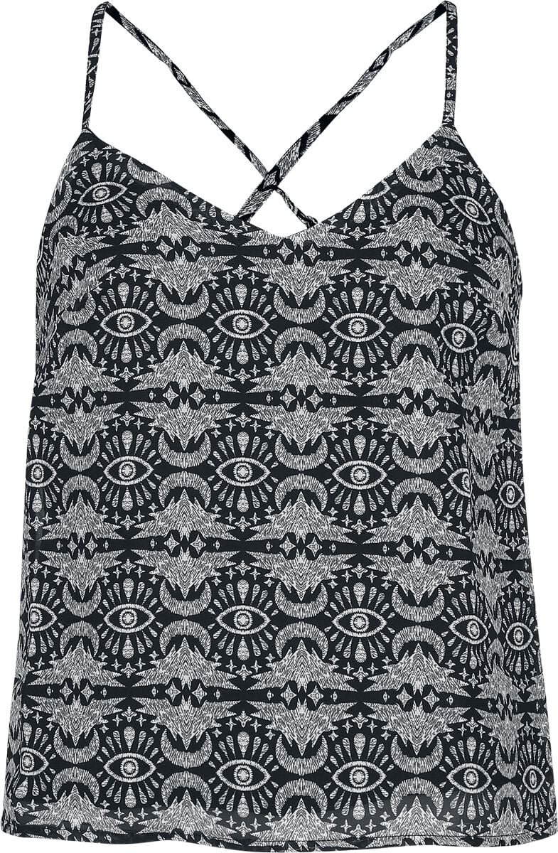 Top Gothic de Coven United - Débardeur Batwing - XS à L - pour Femme - noir - Coven United