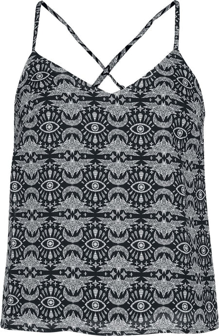 Top Gothic de Coven United - Débardeur Batwing - XS à L - pour Femme - noir - Coven United