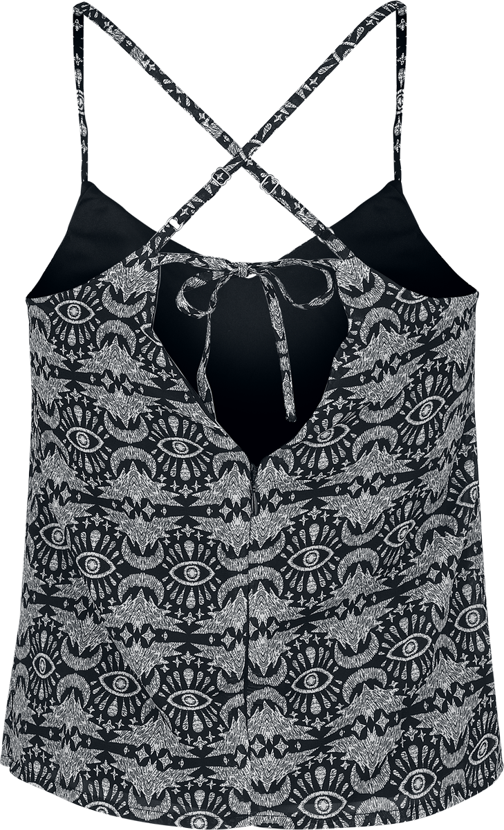 Top Gothic de Coven United - Débardeur Batwing - XS à XL - pour Femme - noir - Coven United - View 2