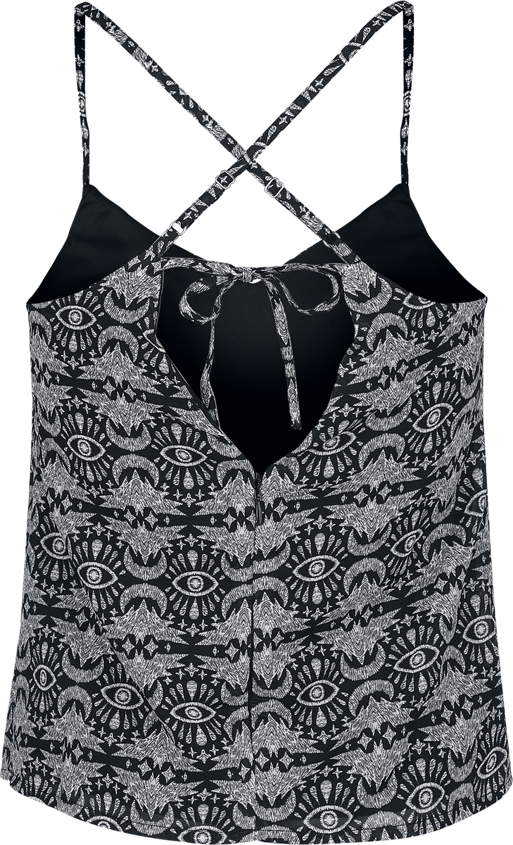 Top Gothic de Coven United - Débardeur Batwing - XS à L - pour Femme - noir - Coven United - View 2
