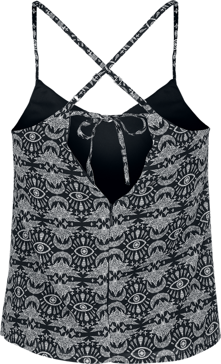 Top Gothic de Coven United - Débardeur Batwing - XS à L - pour Femme - noir - Coven United - View 2