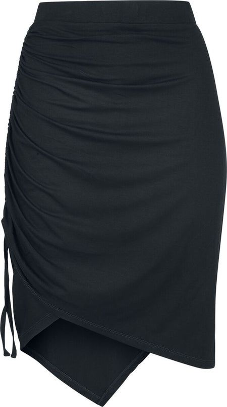 Jupe mi-longue Gothic de Coven United - Alice Midi Skirt - XS à S - pour Femme - noir - Coven United