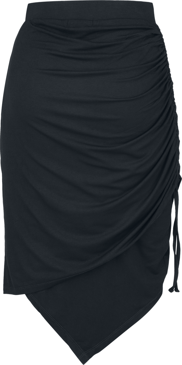 Jupe mi-longue Gothic de Coven United - Alice Midi Skirt - XS à S - pour Femme - noir - Coven United - View 2