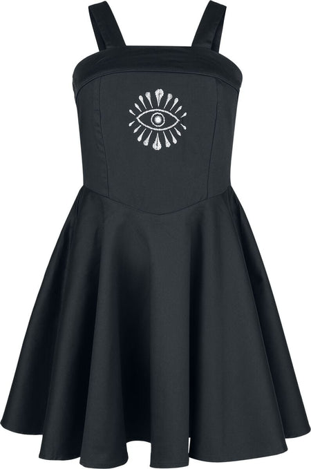 Robe courte Gothic de Coven United - XS à XL - pour Femme - noir - Coven United