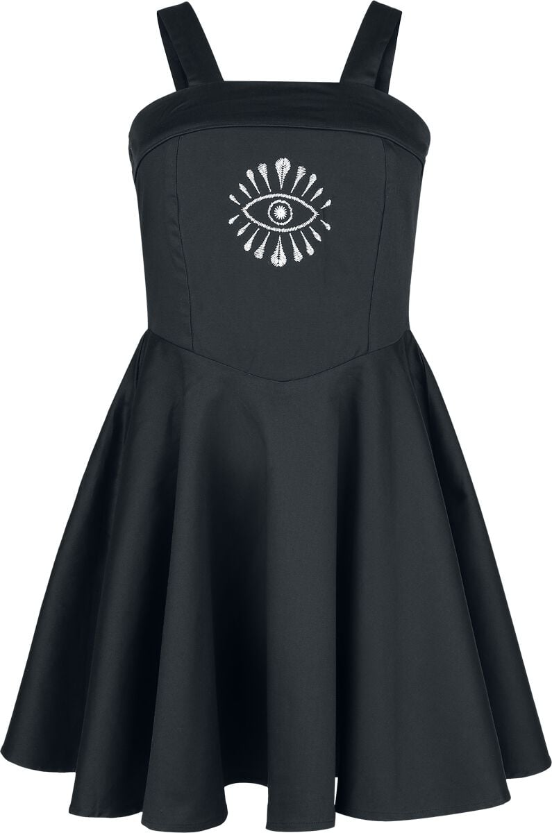 Robe courte Gothic de Coven United - XS à XL - pour Femme - noir - Coven United