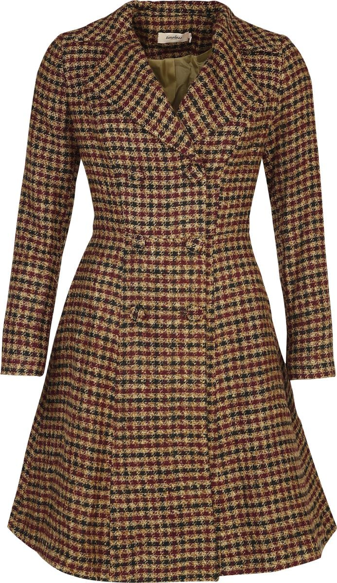 Manteaux Gothic de Timeless London - Taniaa Coat - S à XL - pour Femme - marron - Timeless London