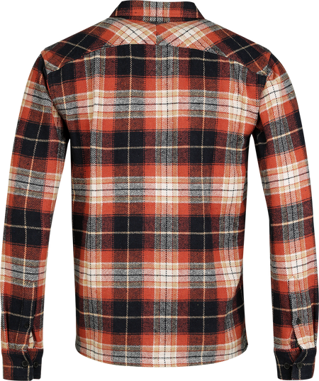 Chemise manches longues  de West Coast Choppers - WCC RIGID FLANEL - Orange & Noir - S à 4XL - pour Homme - multicolore - West Coast Choppers - View 2