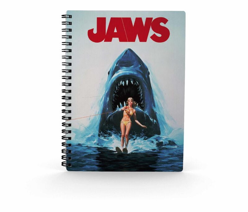 Cahier  de Jaws - Les Dents De La Mer - Affiche Alternative - Carnet 3D - pour Indifférent - multicolore - Jaws